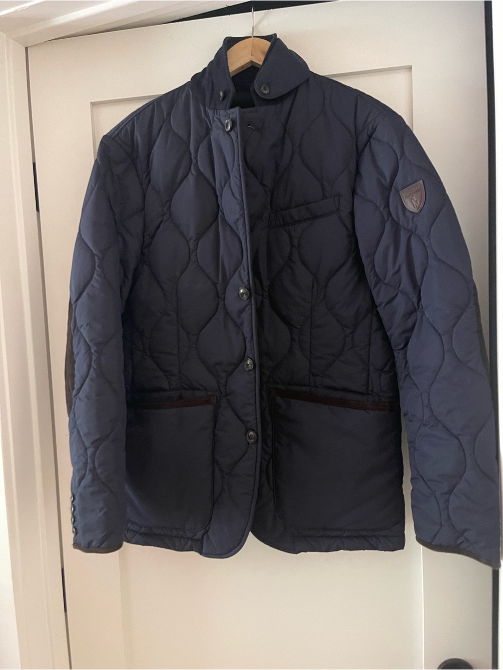 Polo by Ralph Lauren Navy Quilted Shirt Jacket